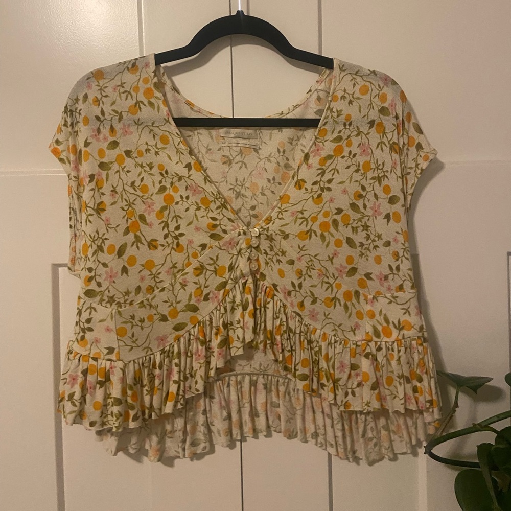 Urban Outfitters Floral Crop Top | Size S